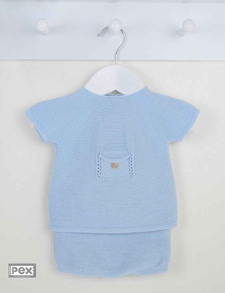 Hugo Shorts Suit Blue