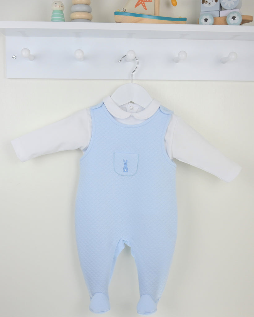 Bunny Dungaree Outfit  Blue