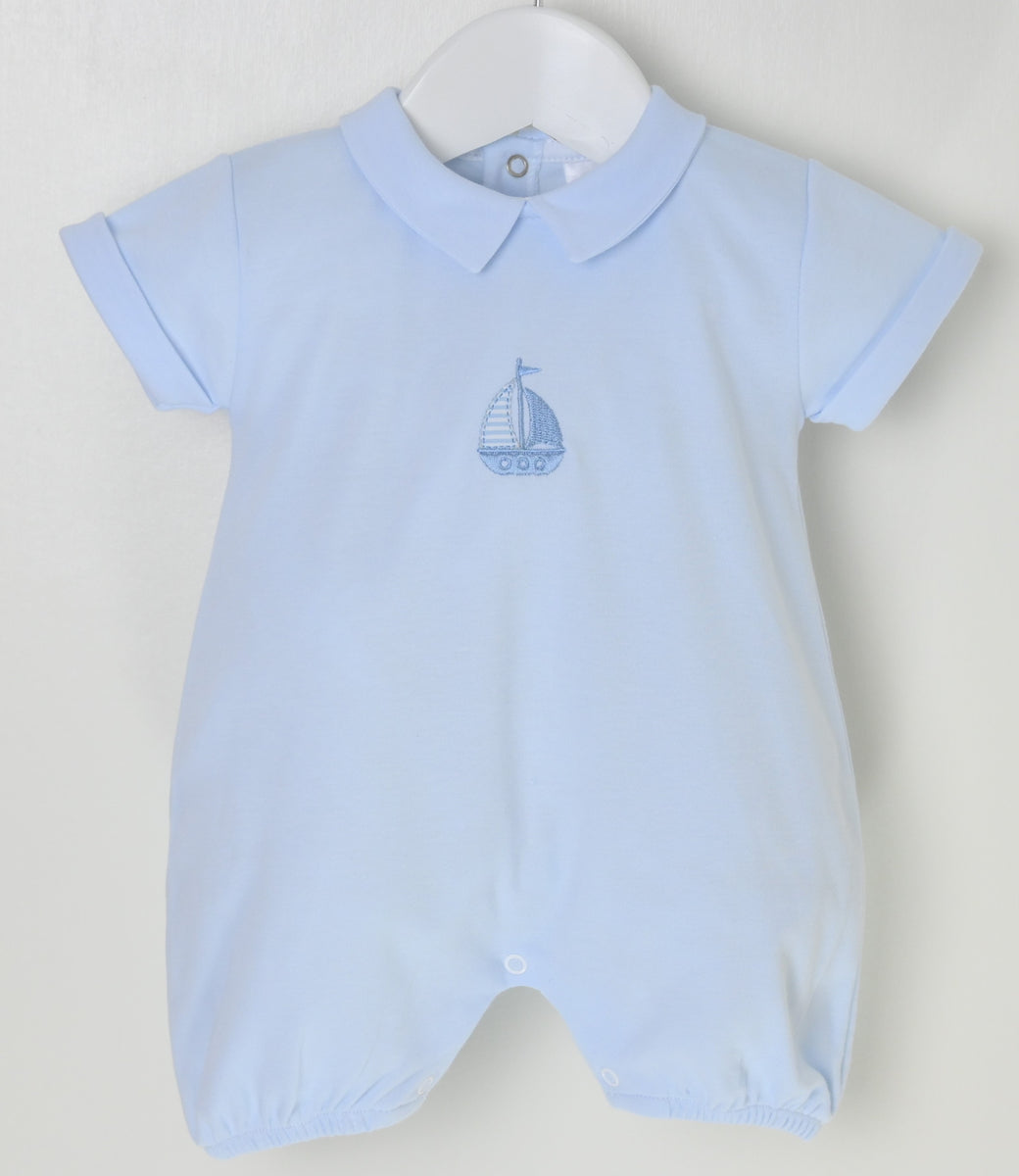 1984434 Textured Fish Romper main image 1