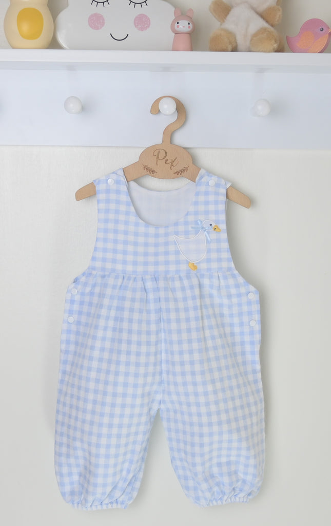 Gingham Goose Dungarees