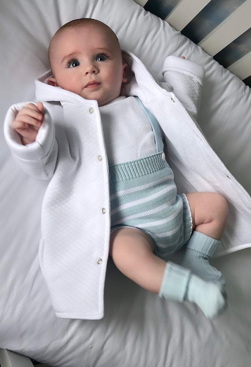 Baby boys white jacket hotsell