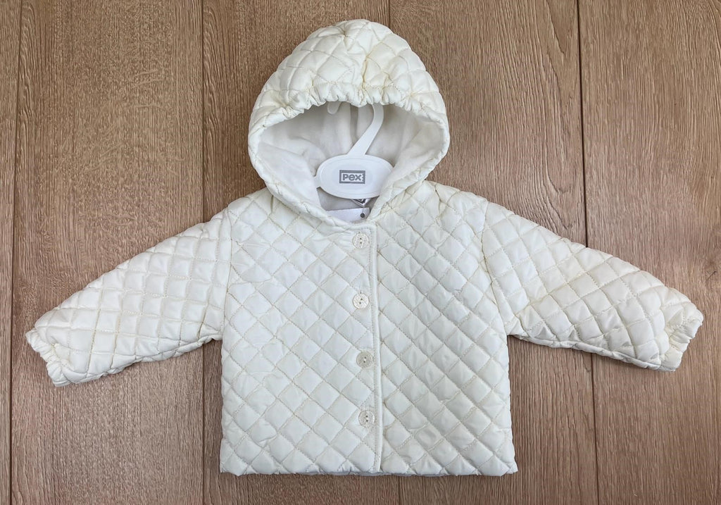 Cream hooded jacket – PexWholesale