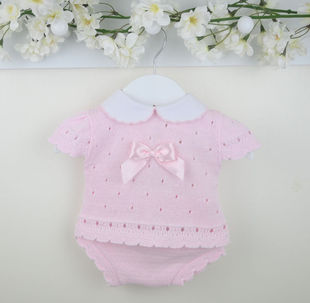 Pink Cotton Suit