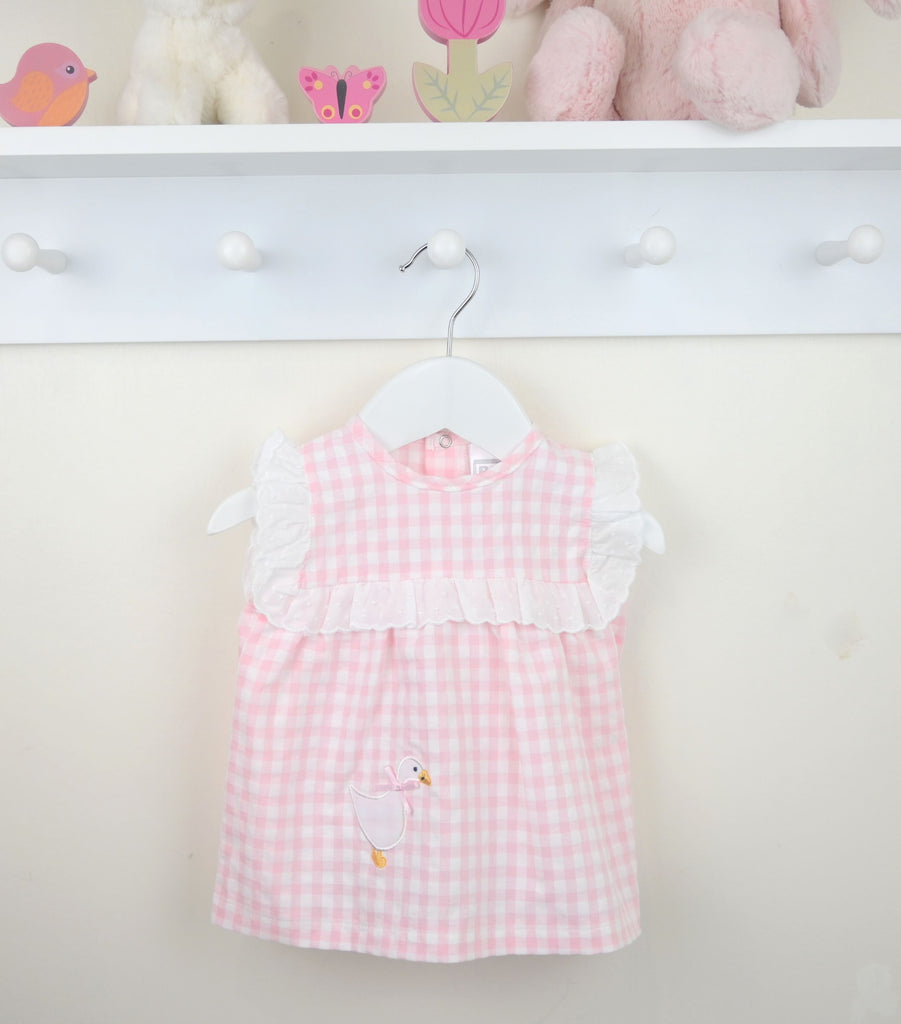 Gingham Goose Dress
