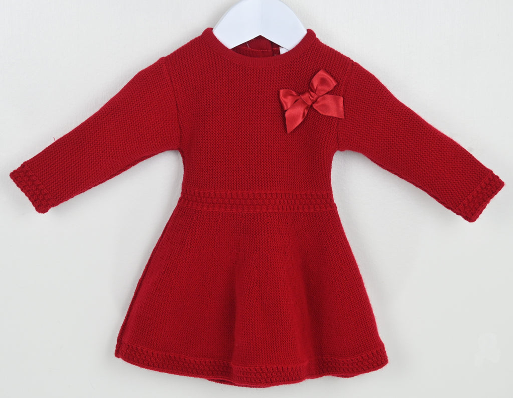 Red Knitted Dress