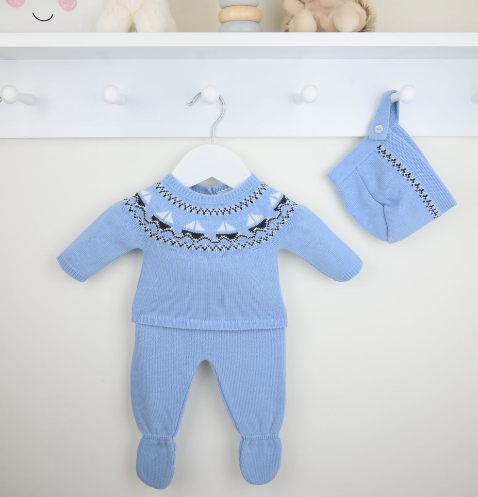 Delmar Suit  Dusky Blue