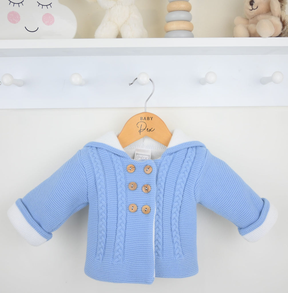 Noah Jacket   Dusky Blue