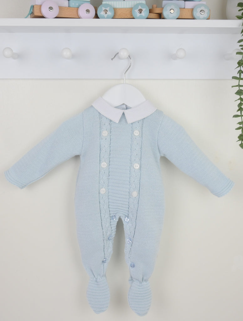 Clyde Romper Blue