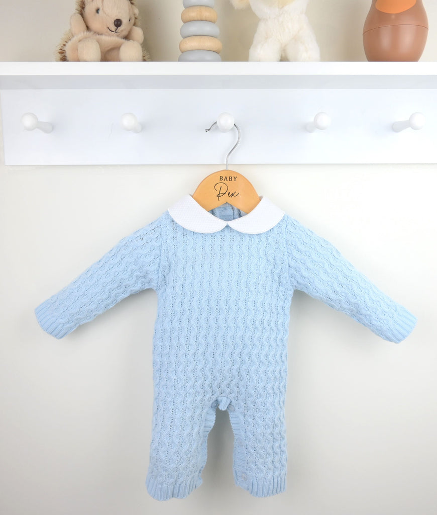 Hudson Romper  Blue