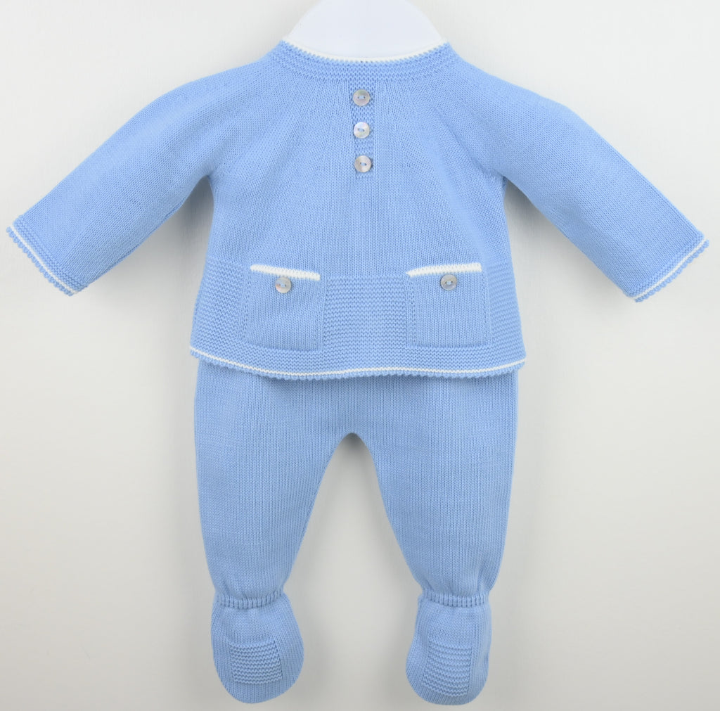 Boys Knitted Dusky  Suit