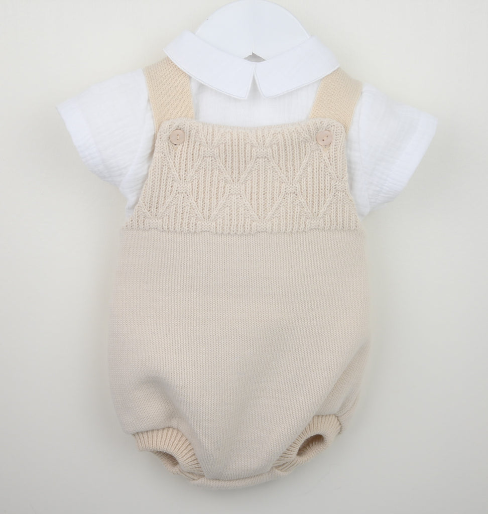 Knitted Dungaree Suit
