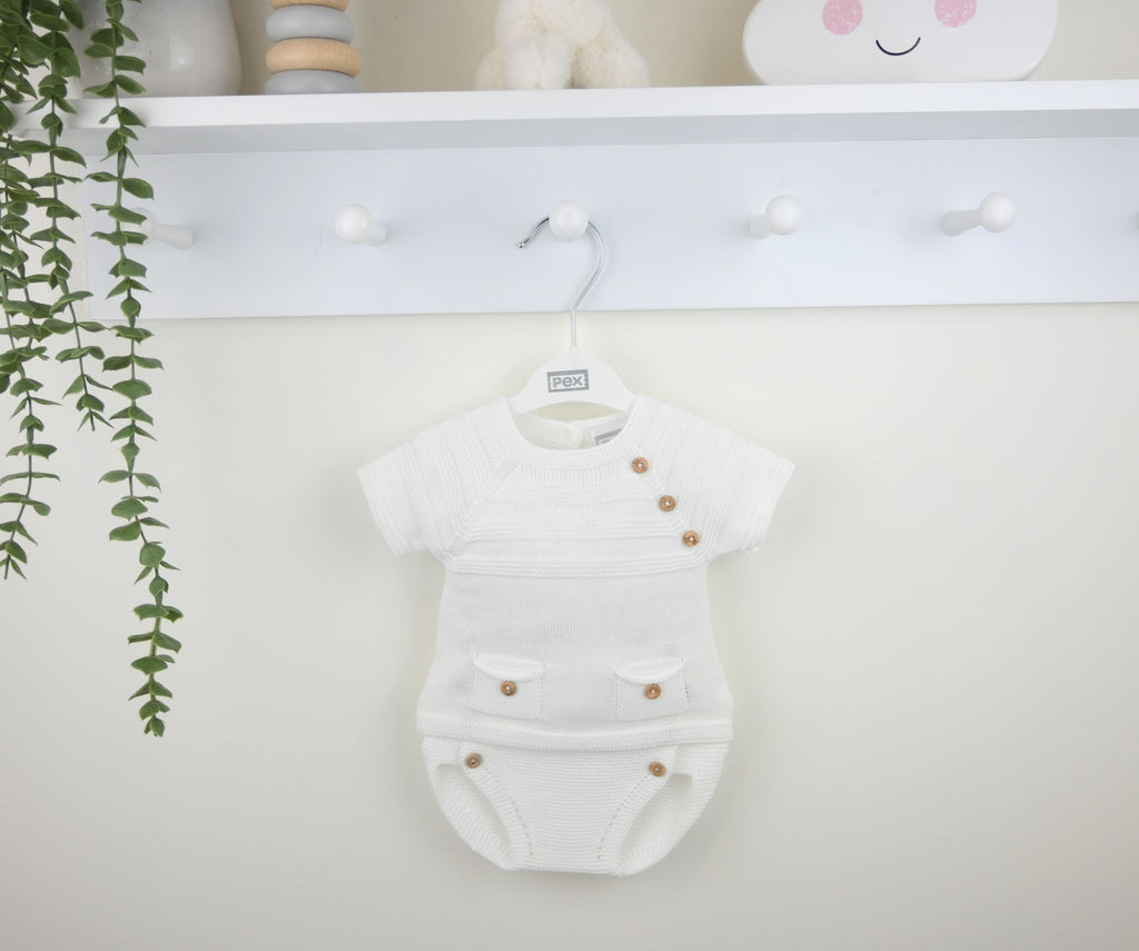 Felipe Suit   White