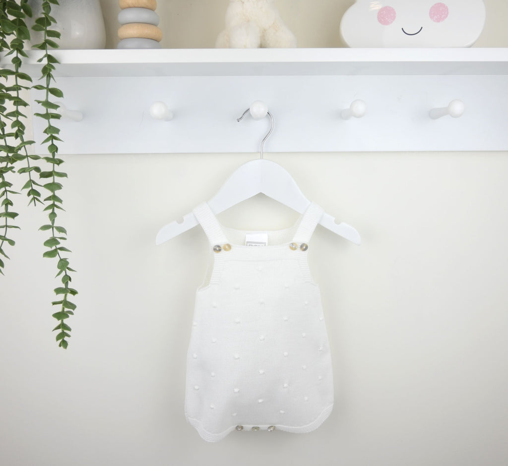 Alfie Romper White