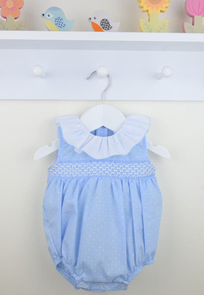Pippa Romper  Blue