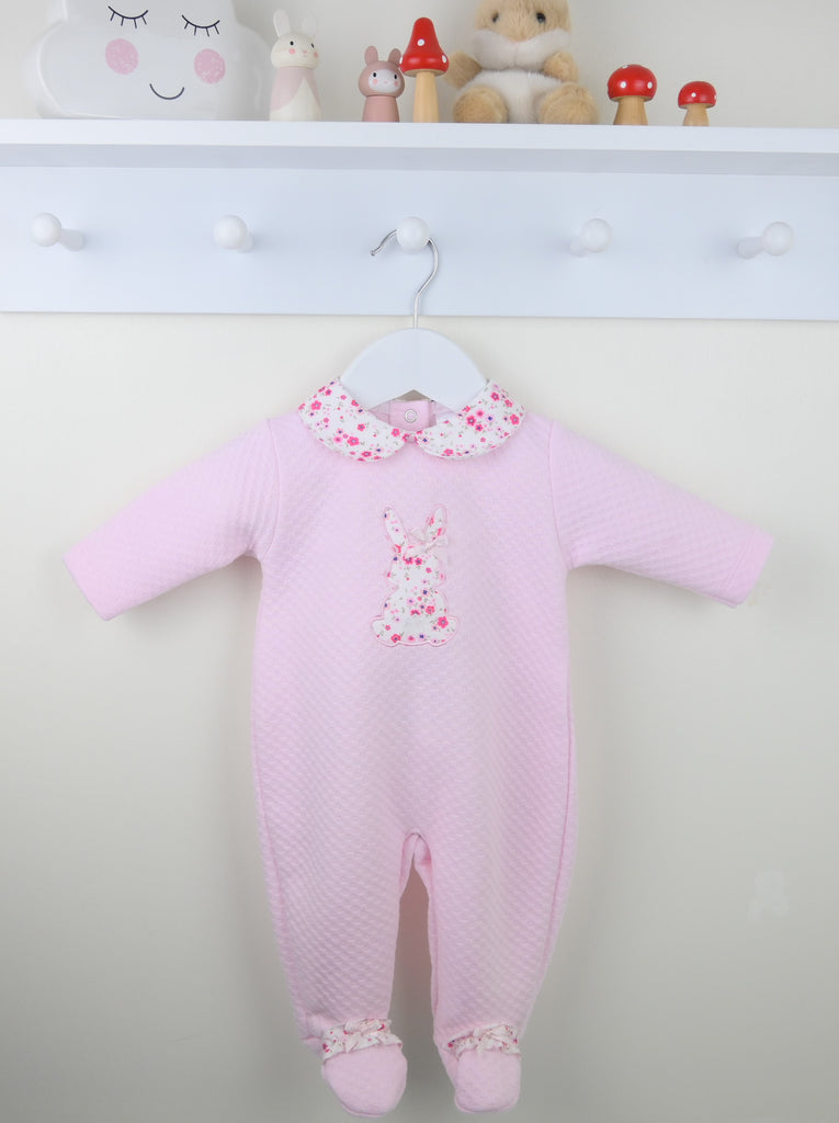 Floral Bunny Sleepsuit