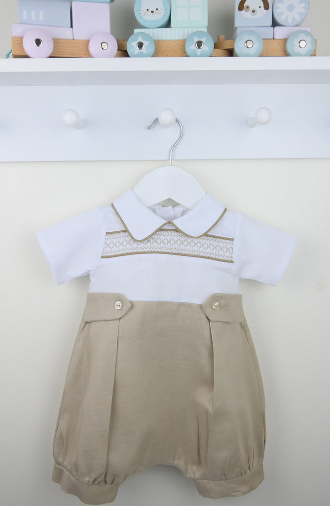 Georgio Smocked Suit