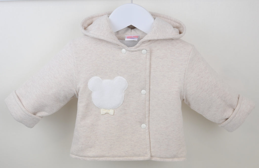 Baby Boys Bear Jacket natural