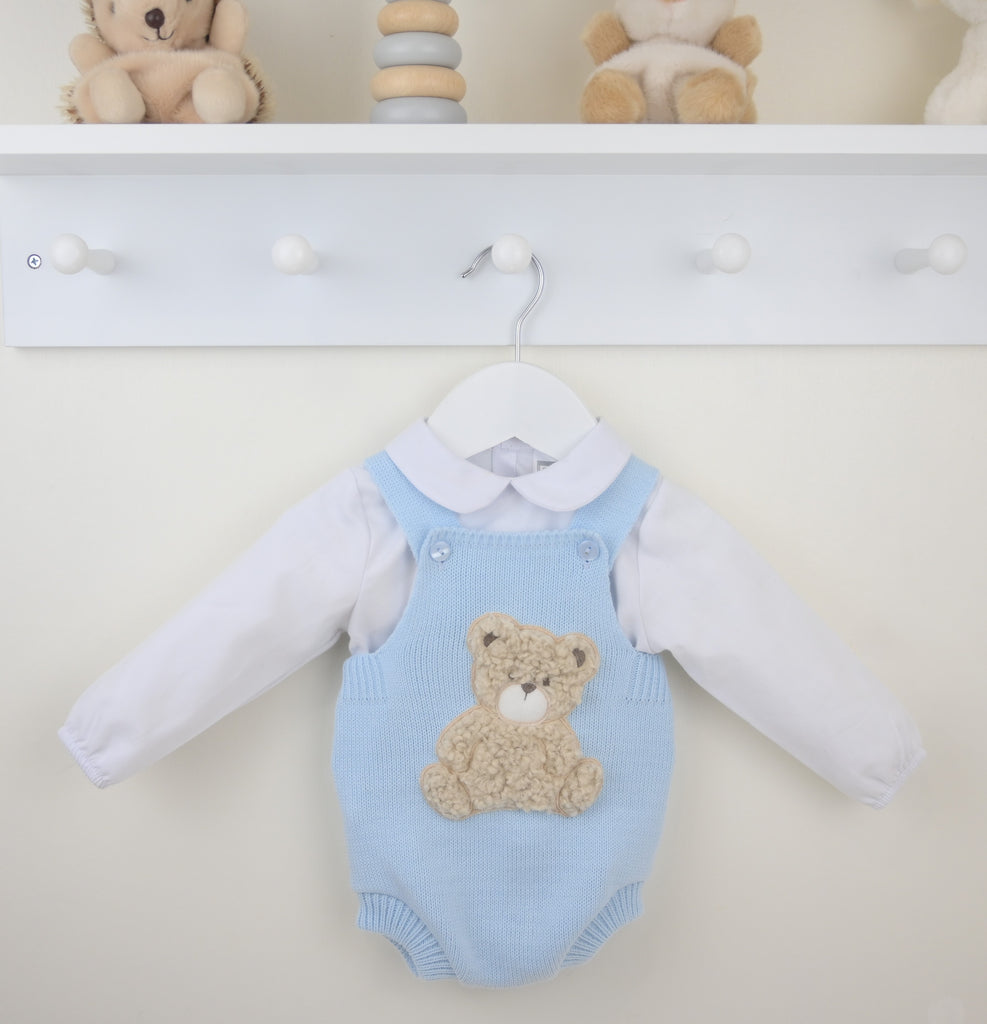 Boy Bear Outfit  Blue  Pack of 2