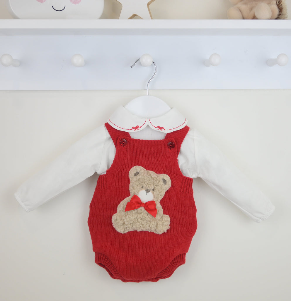 Girl Bear Outfit  Red Pack of 2