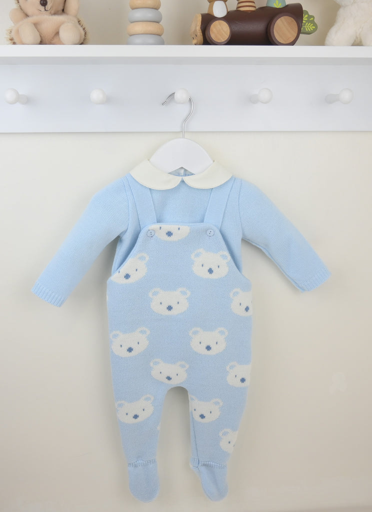 Benny Dungaree Suit  Blue