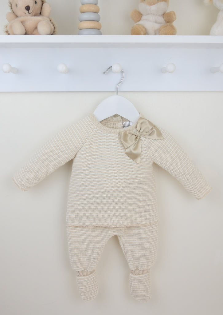Lizzie Trouser Suit   Natural
