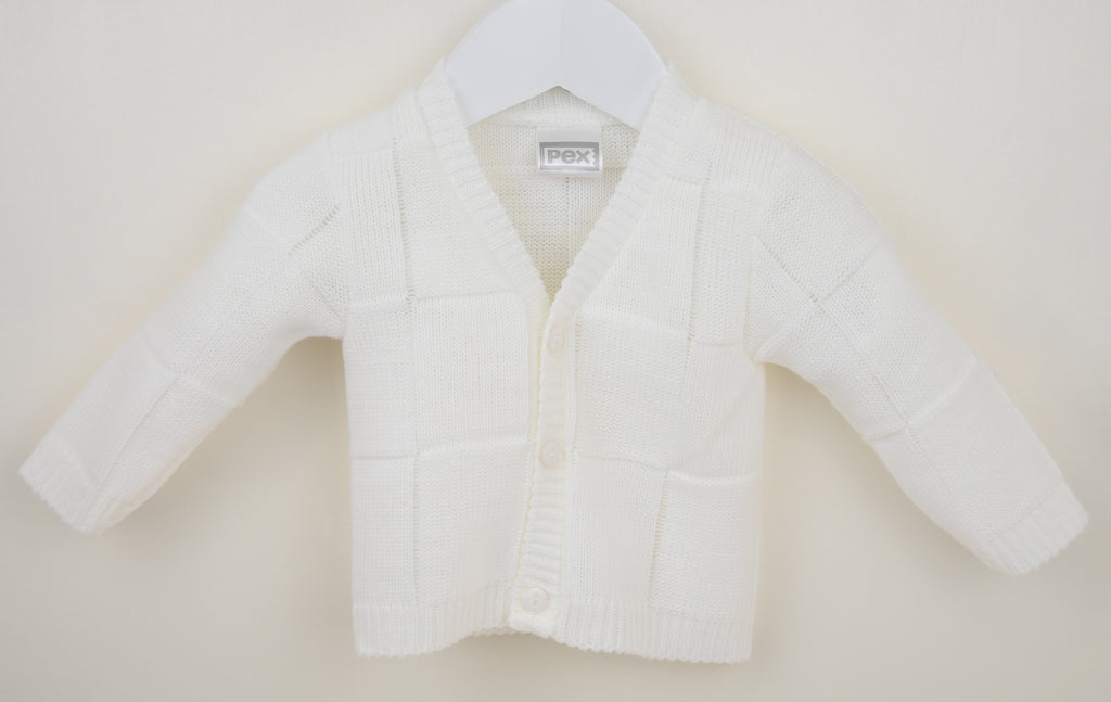 Lucas Cardigan   White