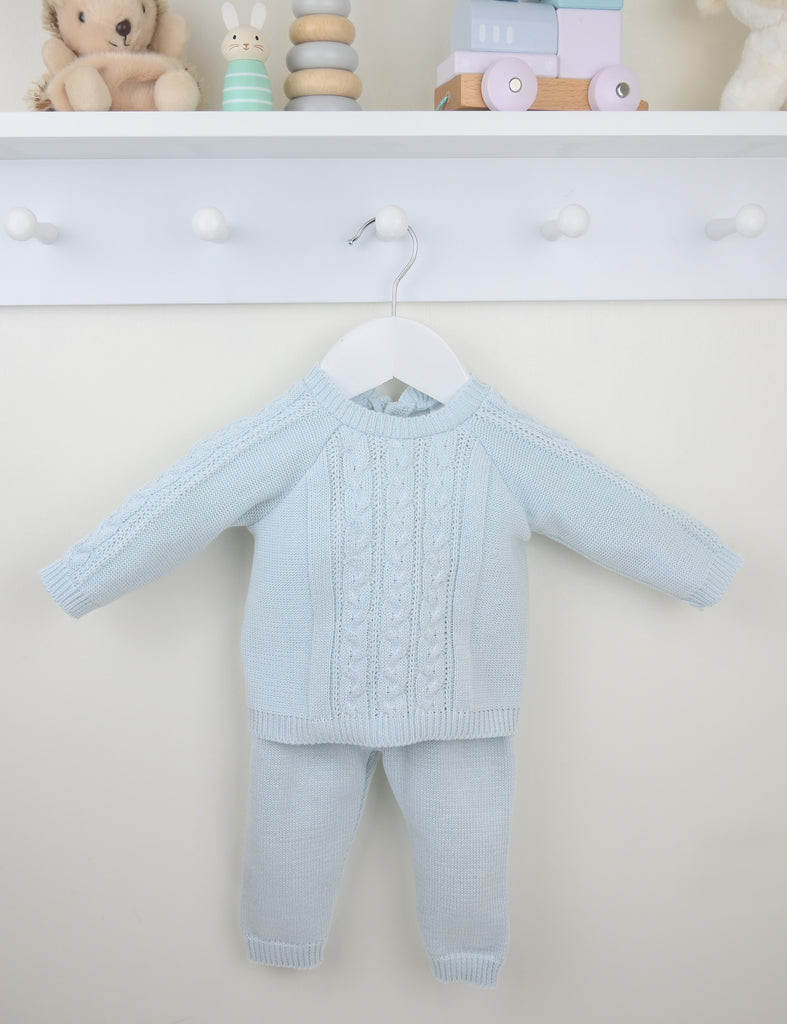 Finch Trouser Suit  Blue