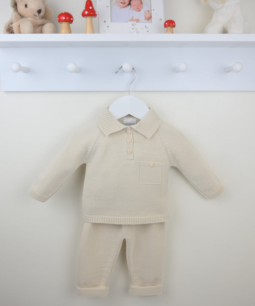 Louis Trouser Suit  Natural