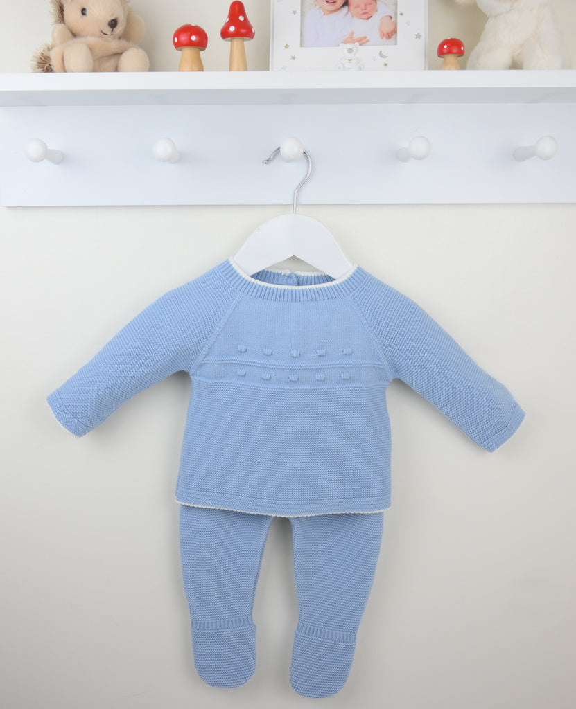 Benjamin Suit  Dusky Blue