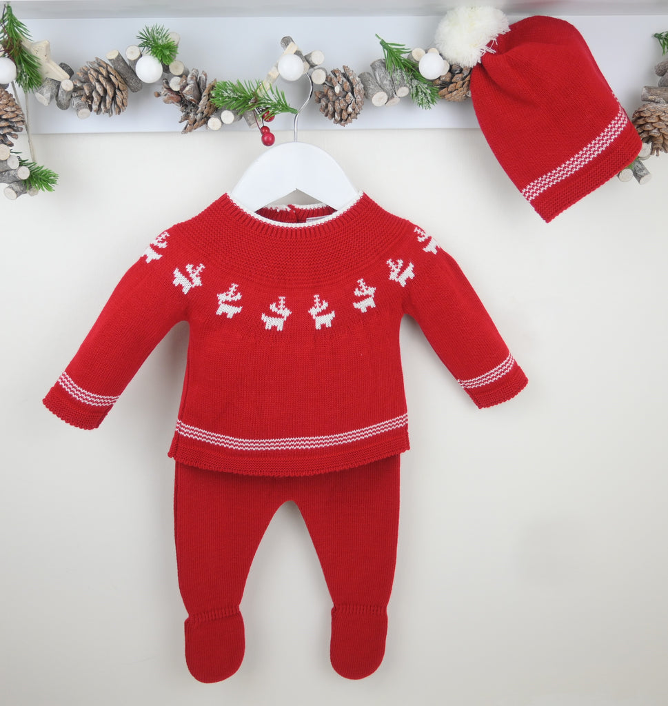 Reindeer Outfit Red