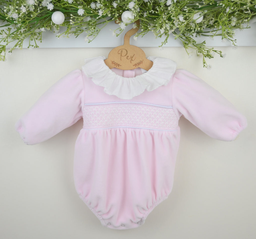 Evie Romper Pink