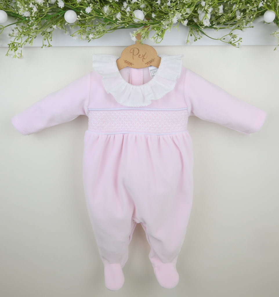 Evie Sleepsuit  Pink