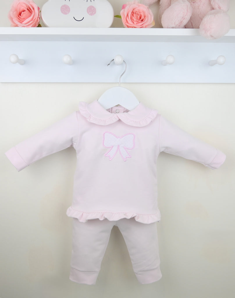 Girls Bow Tracksuit