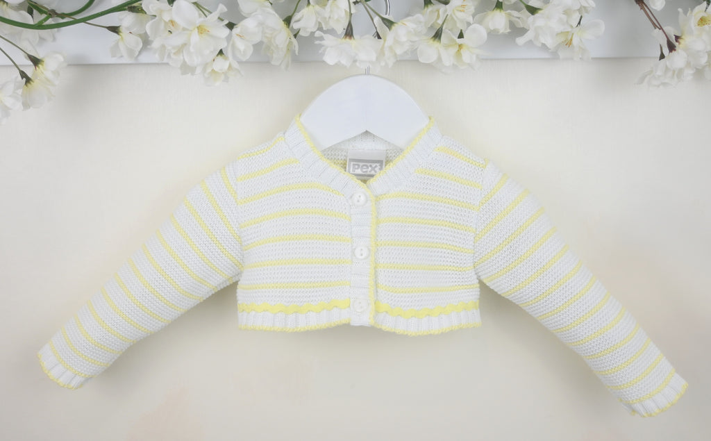 Cotton Striped Bolero