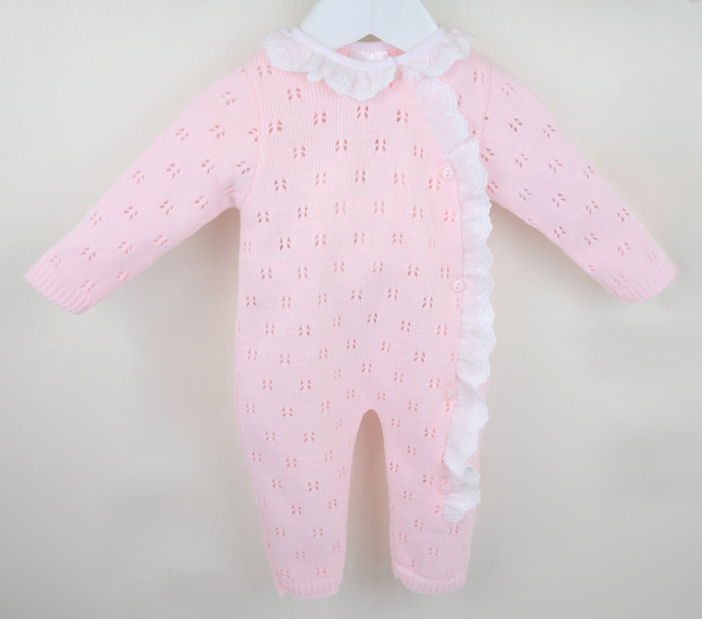 Girls Pink Romper