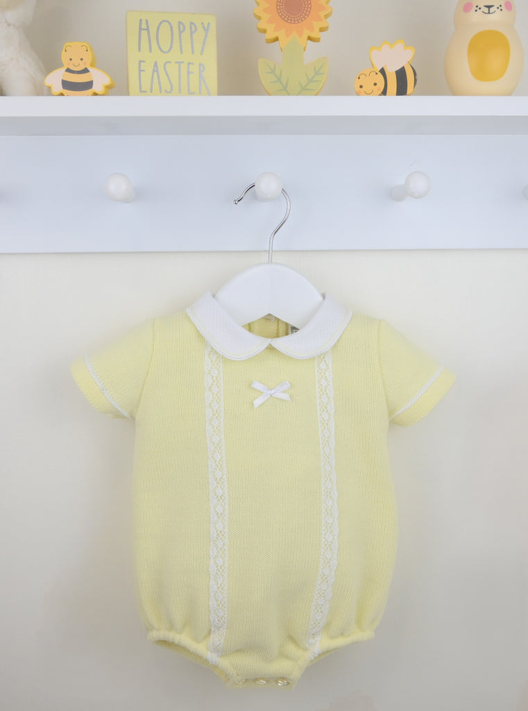 Martha Romper  Lemon