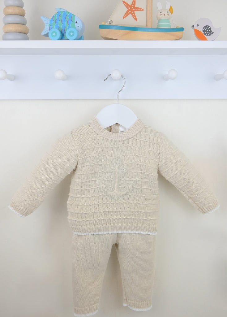 Anchor Trouser Suit  Natural