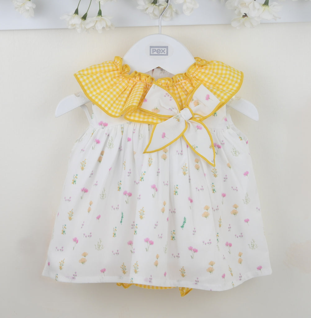 June Dress & Pants  Yellow