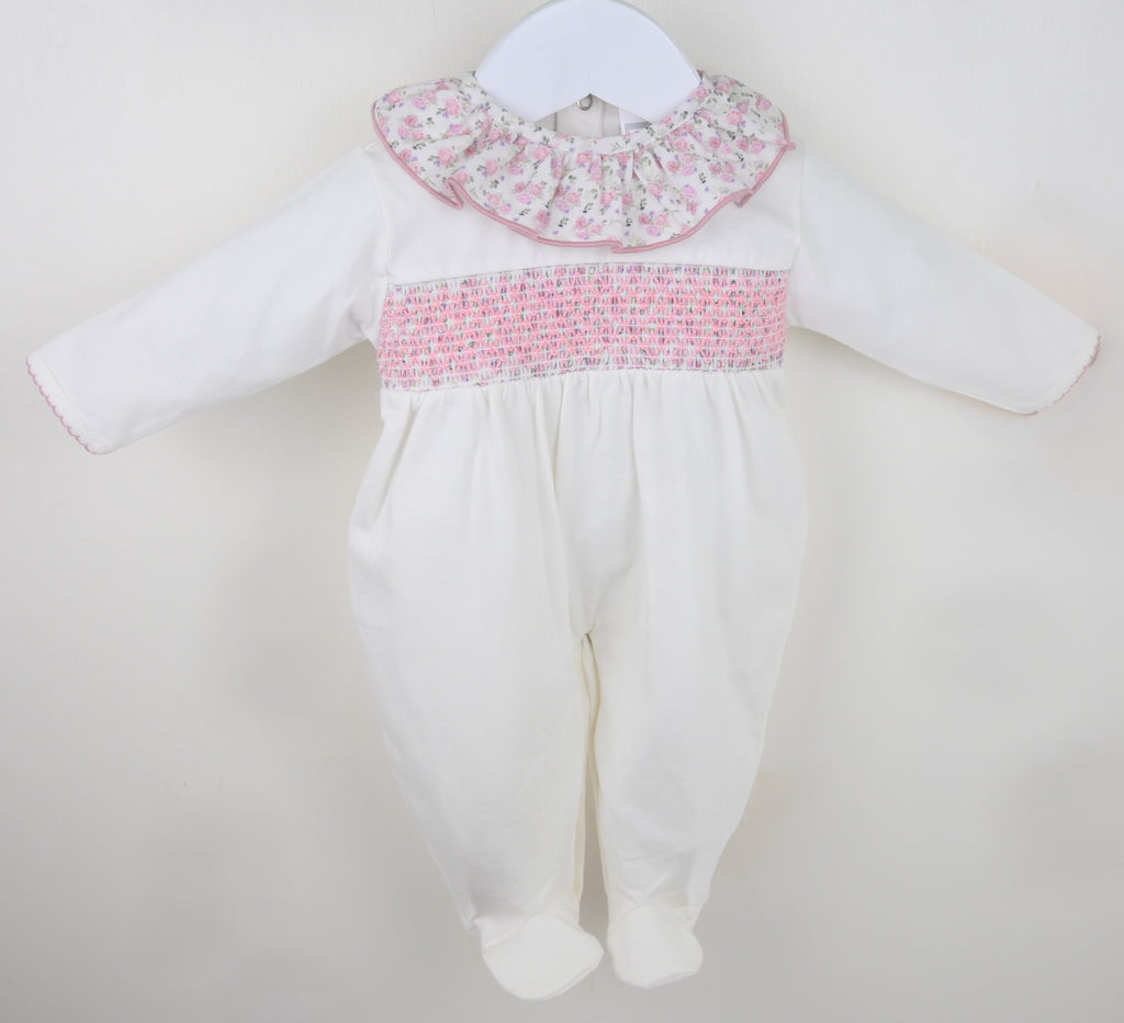 Floral Detail Sleepsuit