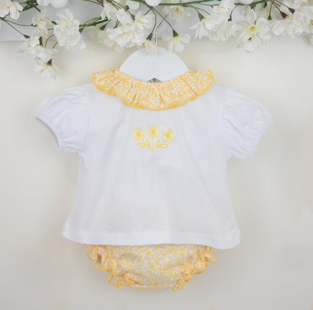 Floral Suit Lemon