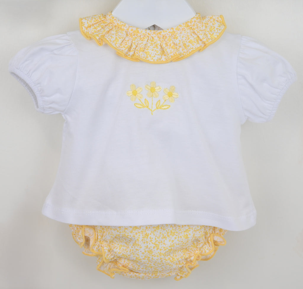 Muriel Pants Suit  Yellow