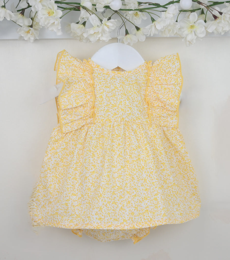 Floral Dress Yellow