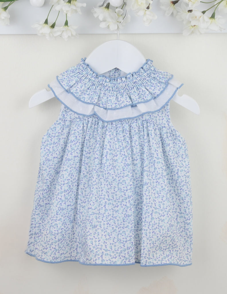 Blue Floral Dress