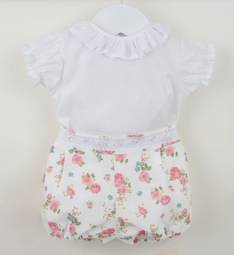 Floral Pants Suit