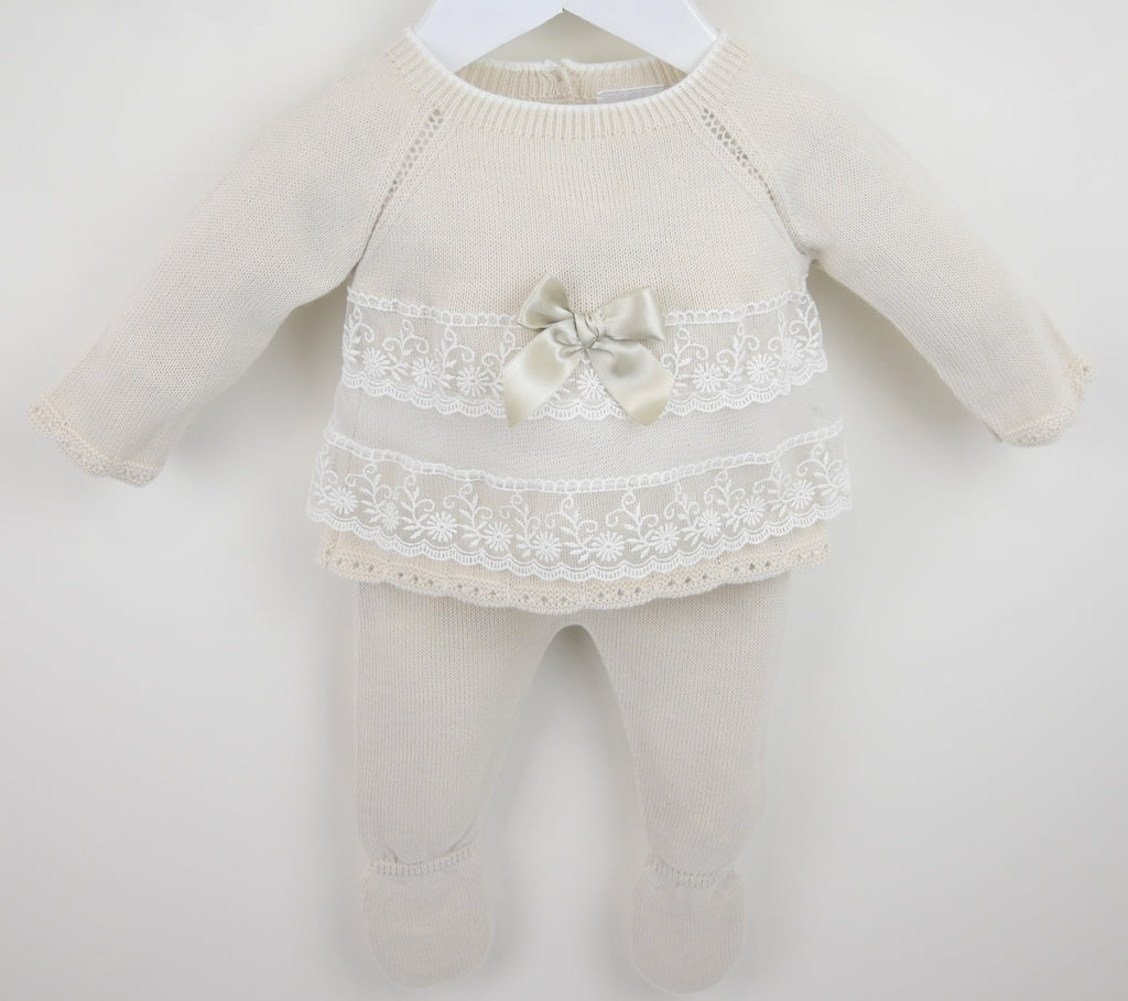 Natural Knitted Outfit