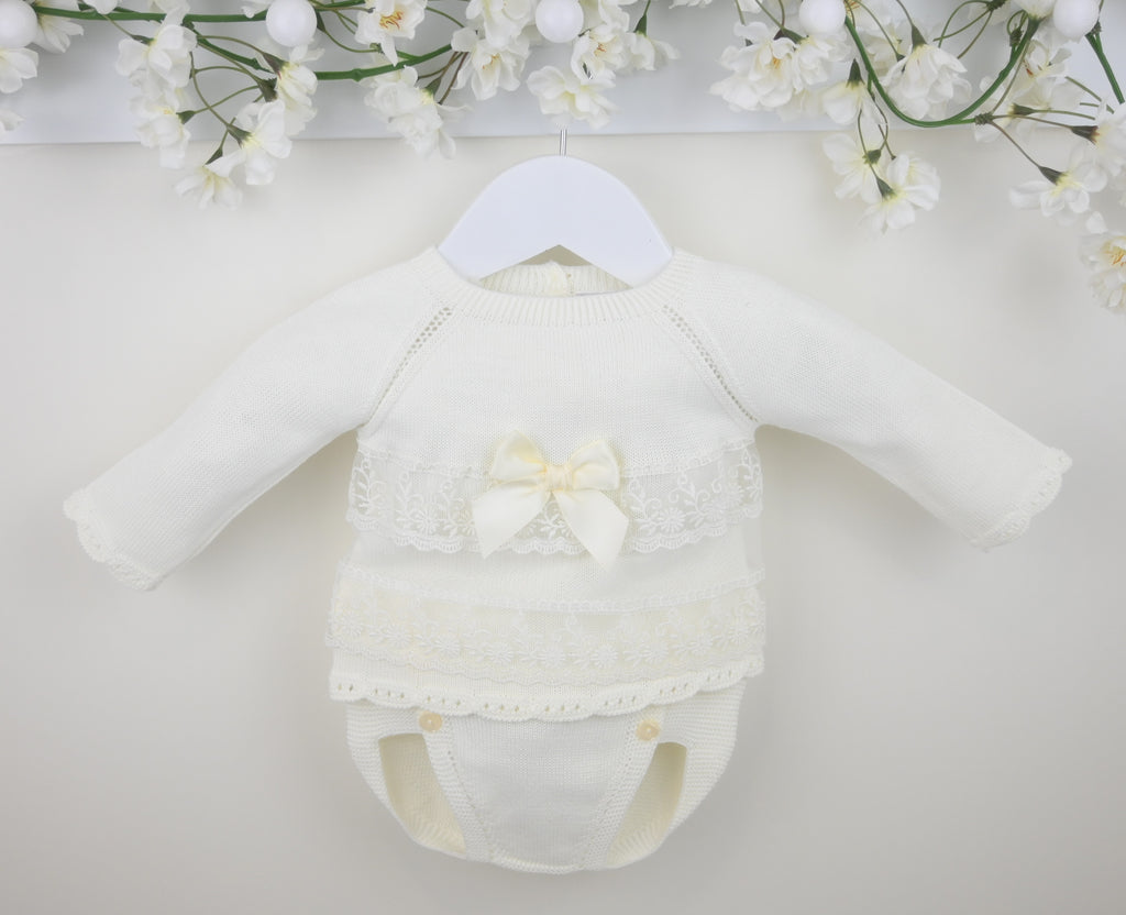 Arianna Pants Suit  Ivory