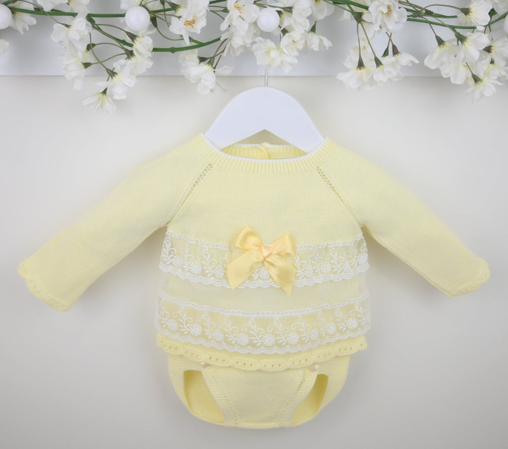 Arianna Pants Suit Lemon