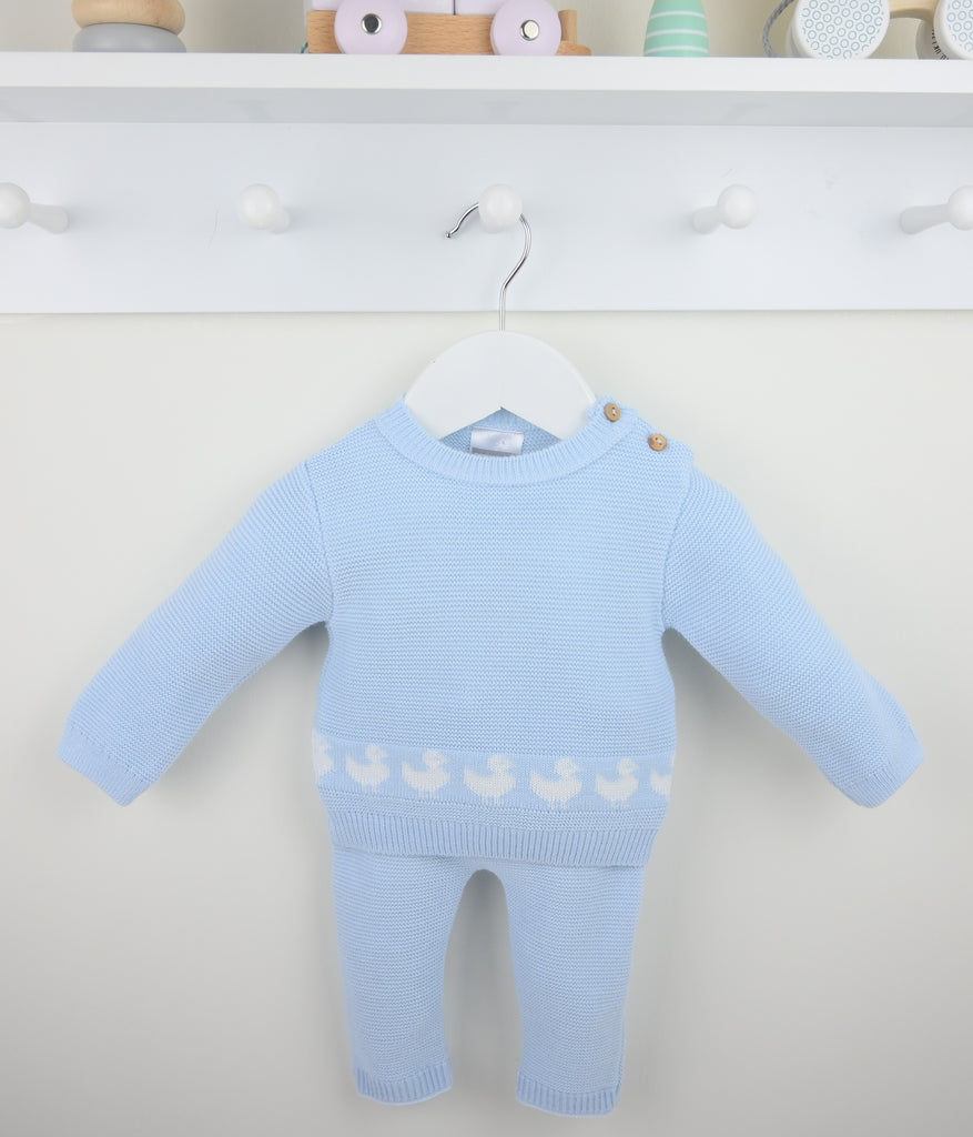 Duckling Trouser Suit  Blue