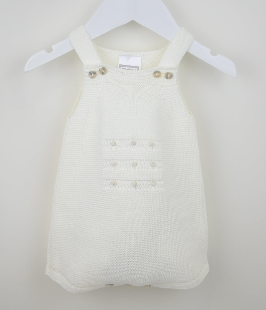 Knitted Romper Cream