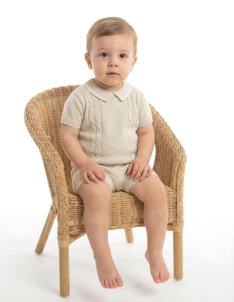 Luca Shorts Suit Natural